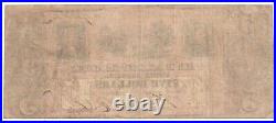 1858 Bank of Camden, South Carolina $5 Note No. 922 Sh 29 (58887)