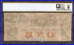 1861 $1 Dollar Bill South Carolina Bank Note Large Paper Money CIVIL War Pcgs 35