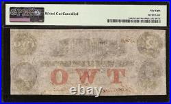 1861 $2 Dollar Bill South Carolina Bank Note Large Paper Money CIVIL War Pmg 58