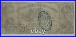 1861 Bank of the State of South Carolina $10 Obsolete Currency Note SC-195-31 C