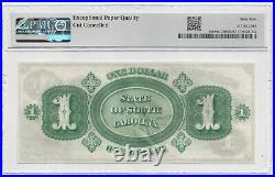 1866 State of South Carolina, Columbia SC $1 Note No. 9947 PMG 65EPQ (59018)