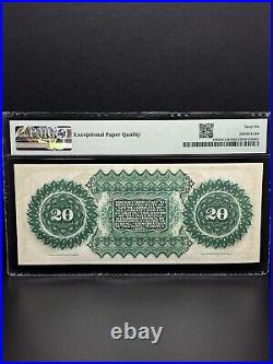 1872- 20 DOLLARS STATE OF SOUTH CAROLINA Nice Bill For Your Collection