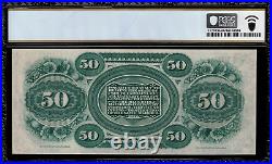 1872 $50 Obsolete South Carolina, Columbia Revenue Bond Scrip PCGS 66 PPQ