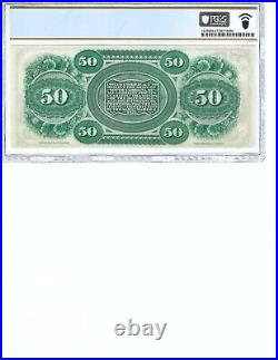 1872 $50 Revenue Bond Script Columbia, South Carolina PCGS Bnk 67 Superb Gem PPQ