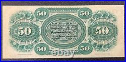 1872 United States South Carolina $50 Dollars Revenue Bond Scrip Gem Unc