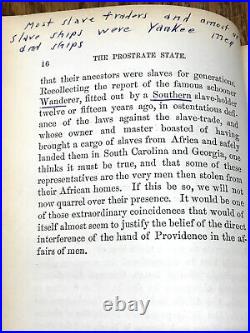 1874 The Prostrate State South Carolina withNegro Government Black Reconstruction