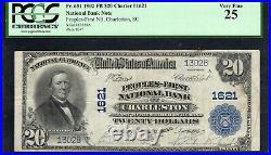 1902 $20 Charleston, Sc National Bank Note South Carolina Pcgs 25 13028