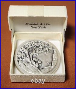 1970 South Carolina Tricentennial. 999 Silver Medal Medallic Art Co. Very Rare