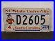 1996_South_Carolina_SC_STATE_UNIVERSITY_SPECIALTY_License_Plate_Tag_01_scld