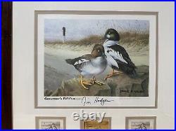 1999 SOUTH CAROLINA State Duck Stamp Print DENISE NELSON GOVERNOR Ed