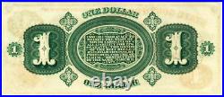 $1 1872 Columbia South Carolina PMG 66 EPQ GEM UNCIRCULATED-WOW RARE