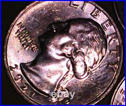 2000-D 25C South Carolina 50 States Quarter. Lot of ten