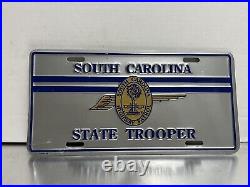 2000 South Carolina State Trooper Expired License Plate
