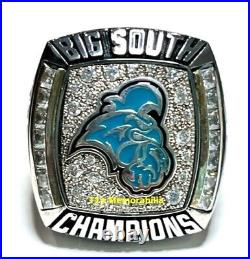 2013-2014 Coastal Carolina Basketball Big South Champions Championship Ring