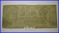 $5 1857 Cheraw South Carolina SC Obsolete Currency Bank Note Bill Bank of SC