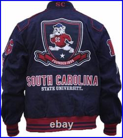 Big Boy South Carolina State S7 Ladies Racing Twill Jacket
