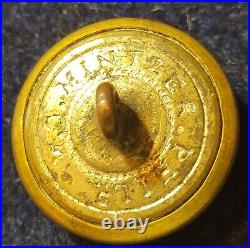 CIVIL War Era Confederate South Carolina State Seal Button Alberts# Sc-11-a