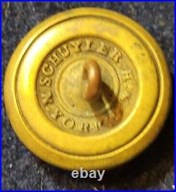 CIVIL War Era Confederate South Carolina State Seal Button Alberts# Sc-13-a4