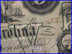 Merchants' Bank of South Carolina at Cheraw 1857 $5 Obsolete currency