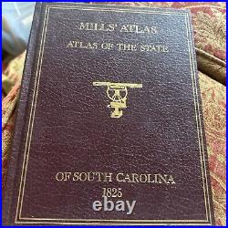 Mill's Atlas Atlas of the State of South Carolina 1825