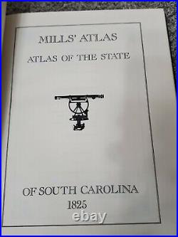 Mills Atlas Atlas Of The State Of South Carolina 1825 Southern Historical Press