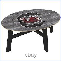 NCAA Coffee Table 46 With Glass Top NEW SELECT YOUR TEAM