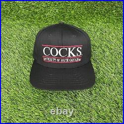 NEW Vintage 90s University of South Carolina COCKS by CA HEADWEAR Snapback Hat