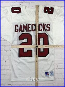 NWOT South Carolina Gamecocks VTG 80s Russell Athletic Game Football Jersey M