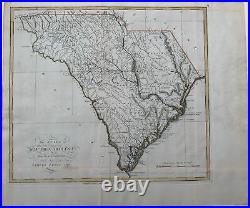Samuel Lewis / STATE OF SOUTH CAROLINA FROM THE BEST AUTHORITIES 1795 W Barker