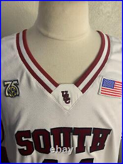 South Cariolina Gamecocks Basketball 75th Patch Game Jersey #44 Size 58+6