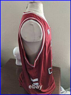 South Cariolina Gamecocks Basketball 75th Patch Game Jersey Player #41 Size 56