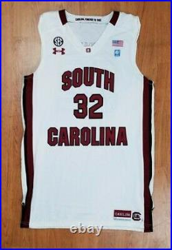 South Carolina Gamecocks #32 Basketball Jersey Damien Leonard 2011