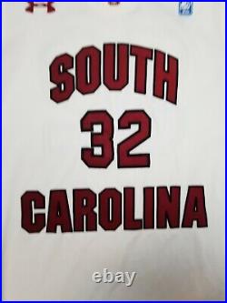 South Carolina Gamecocks #32 Basketball Jersey Damien Leonard 2011