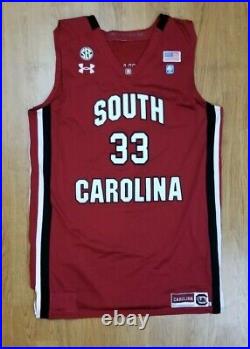 South Carolina Gamecocks #33 Basketball Jersey R. J. Slawson 2010
