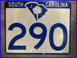 South Carolina state highway 290 route marker road sign 30x24 2000s S148