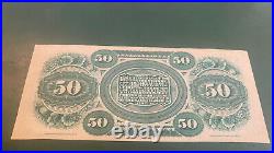 State Of South Carolina Fifty Dollar Note 1872. Uncirculated/crisp