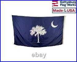 State of South Carolina Flag, All Weather Nylon, Made in USA, Multiple Sizes
