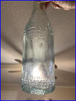 Straight Sided Coca-Cola Shoulder Script Soda Bottle Dillon, SC South Carolina