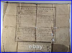 Thomas Pinckney 1786 Plantation Deed, Signed as Governor of South Carolina