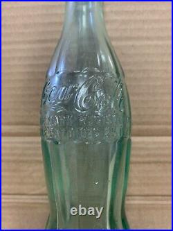 Vintage Coca-Cola Soda Bottle Dec. 25, 1923 Pat'd Walterboro, SC South Carolina